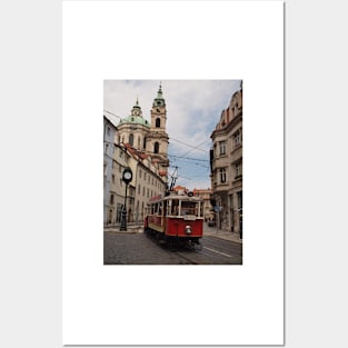 Prague Heritage Tram Posters and Art